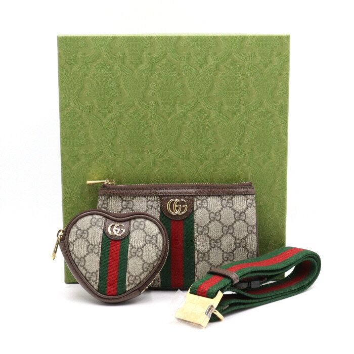 Gucci Supreme Ophidia Utility Hip Bag Belt Bag Crossbody 698805