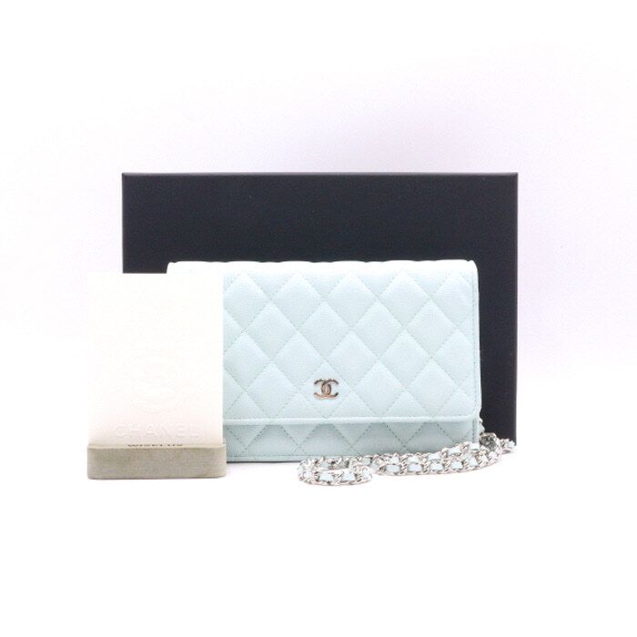 CHANEL Chain Shoulder Bag Crossbody Bag CC Pattern aa35357