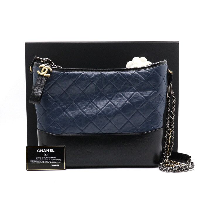 CHANEL Hobo Shoulder Bag aa43487