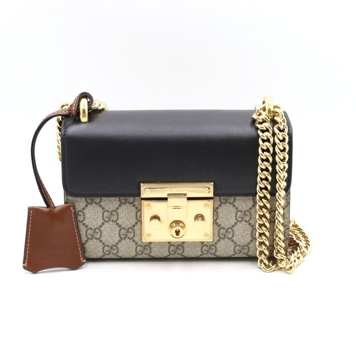 Gucci Small GG Gold Chain Shoulder Bag and Crossbody Bag AA39122