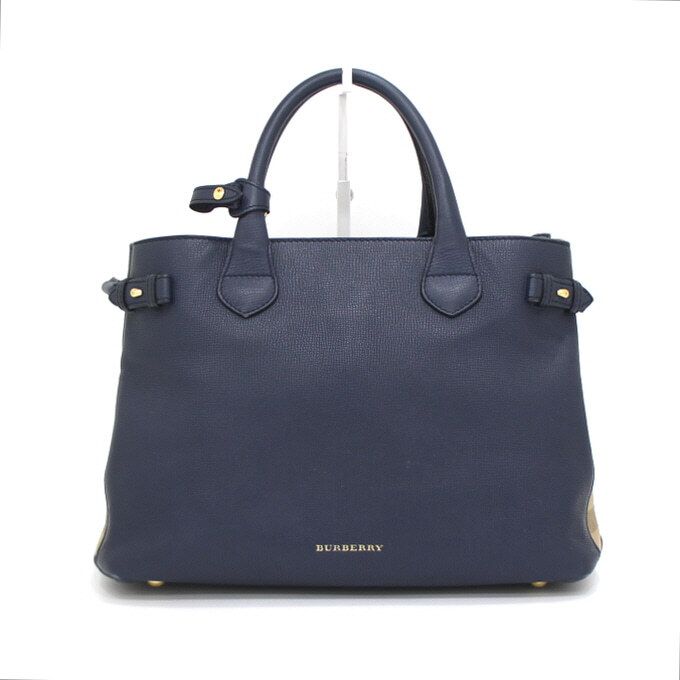 Burberry Check Banner Medium Tote Bag aa43274