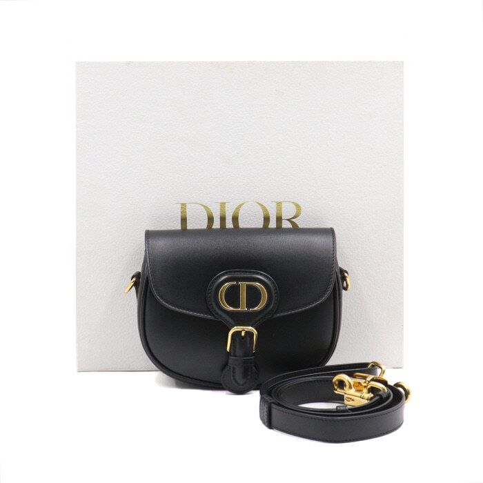 Dior Small Shoulder Bag Combo Crossbag with CD Buckle Black M9317UMOL aa48632