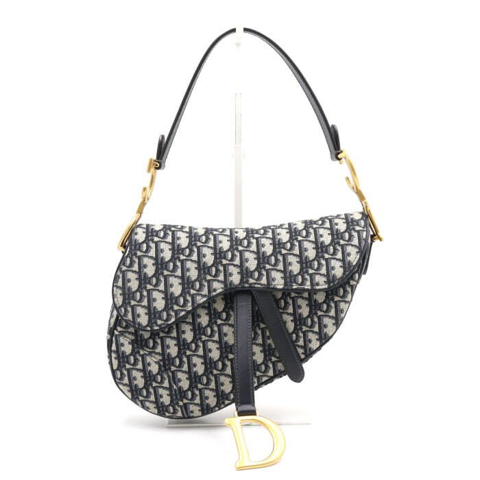Dior Canvas Saddle Tote Shoulder Bag M0446CTZQ