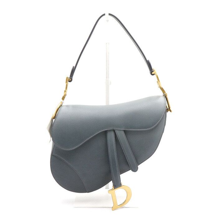 Dior Smooth Calfskin Gold Accent Saddle Shoulder Bag M0446CSJG
