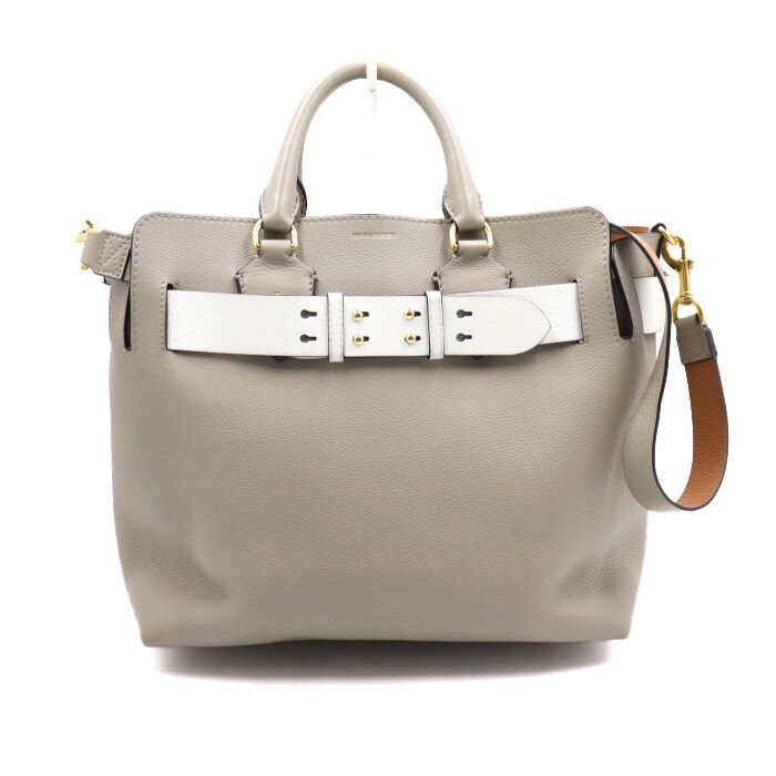 Burberry Gray Medium Belt Bag Tote Bag with Shoulder Strap 4073283
