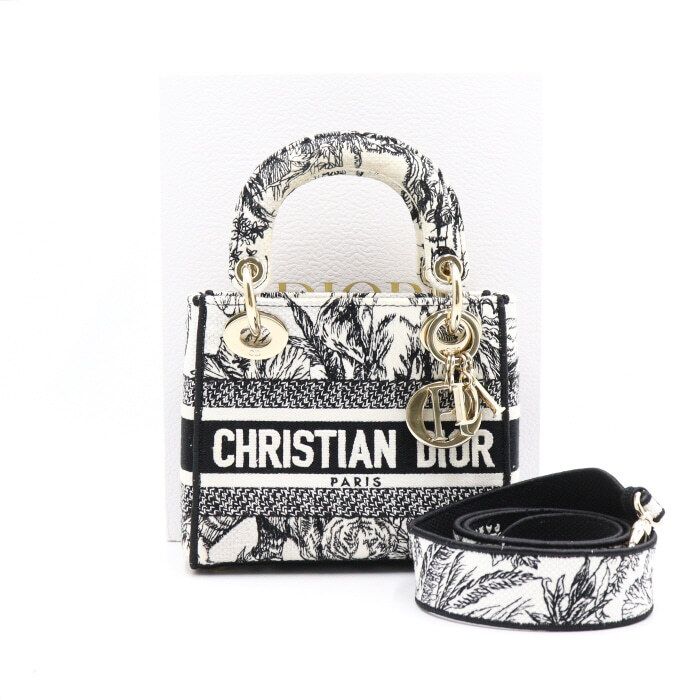 Dior Lady D-Lite Mini Tote Bag with Shoulder Strap M0500OEUP AA42357