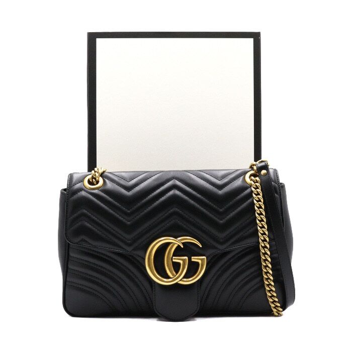 Gucci Chevron Chain Shoulder Bag aa41837