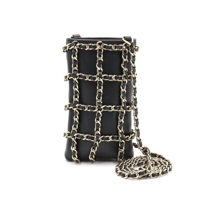 CHANEL Smartphone Pouch Shoulder Bag Crossbody AP1161 2020 Cruise Collection aa46041