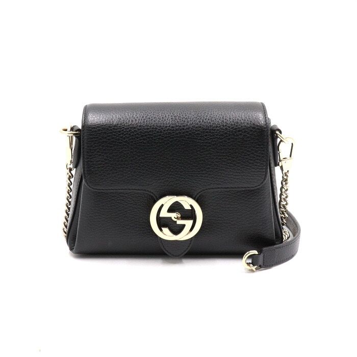 Gucci Interlocking GG Mini Shoulder Bag with Chain aa45304