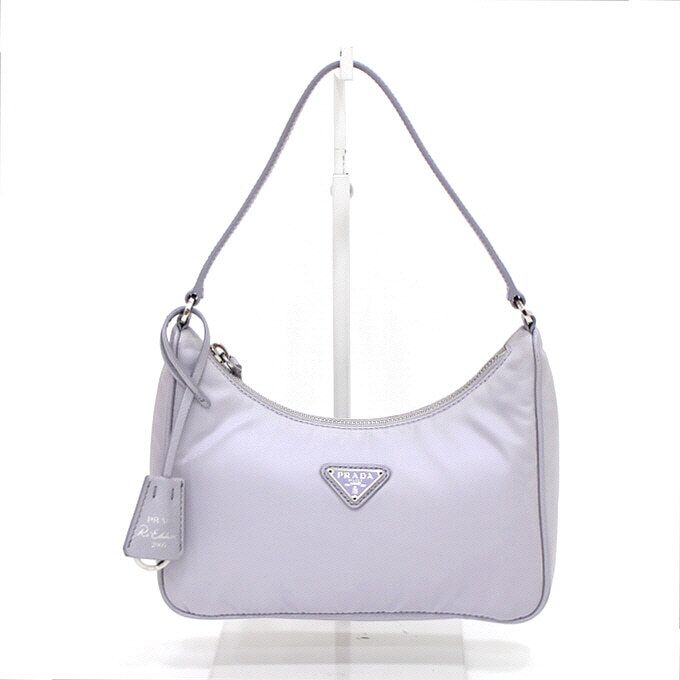 Prada Nylon Hobo Tote Bag and Shoulder Bag Edition Nile Purple aa45219