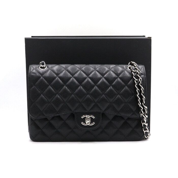 CHANEL Classic Black Chain Shoulder Bag aa45074