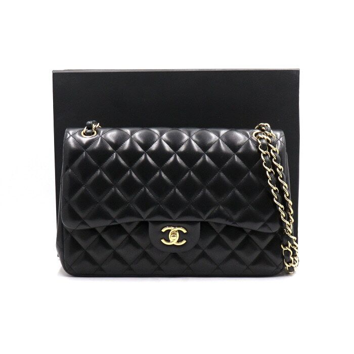 CHANEL Classic Large Gold Chain Shoulder Bag AA46372