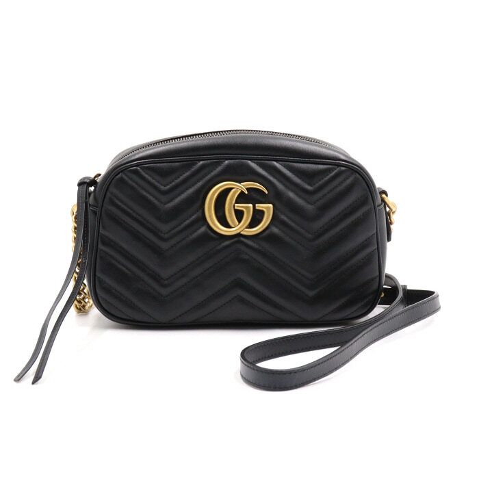 Gucci Small Matelass Chain Shoulder Crossbody Bag AA46359