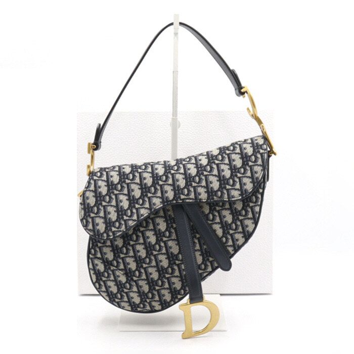 Dior Canvas Saddle Tote Shoulder Bag M0446CTZQ