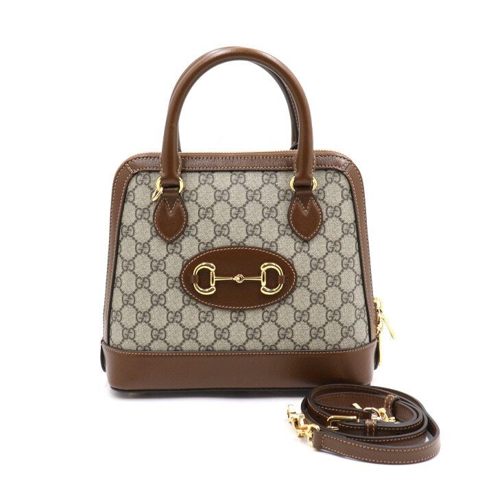 Gucci GG Horsebit 1955 Small Top Handle Tote Bag Shoulder Bag aa46085