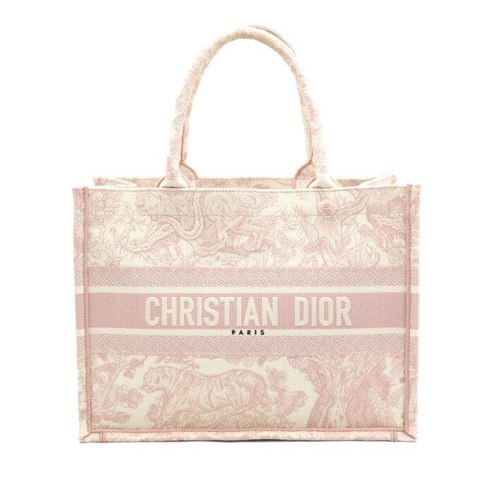 Dior Canvas Medium Rose North Tote Bag MI296ZTDT36
