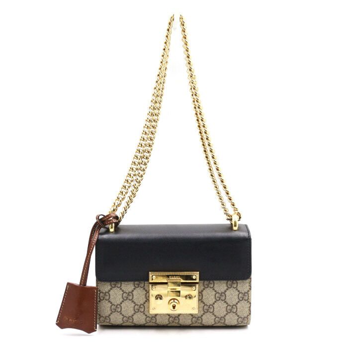 Gucci Small GG Gold Chain Shoulder Bag and Crossbody Bag aa49395