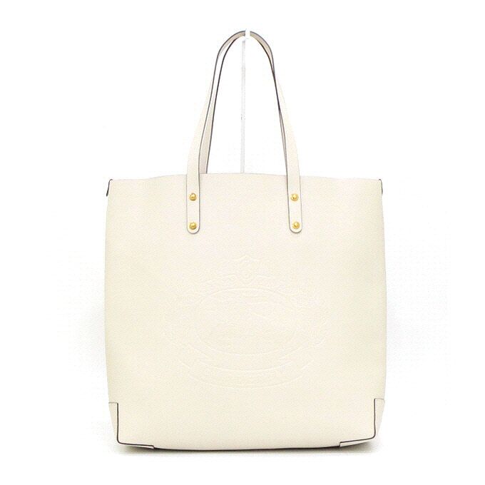 Burberry Embossed Crest Logo Tote Bag with Shoulder Strap 4080203