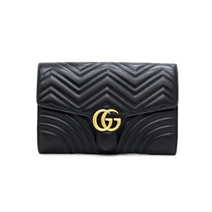 Gucci Soft Structured Clutch Bag AA48830