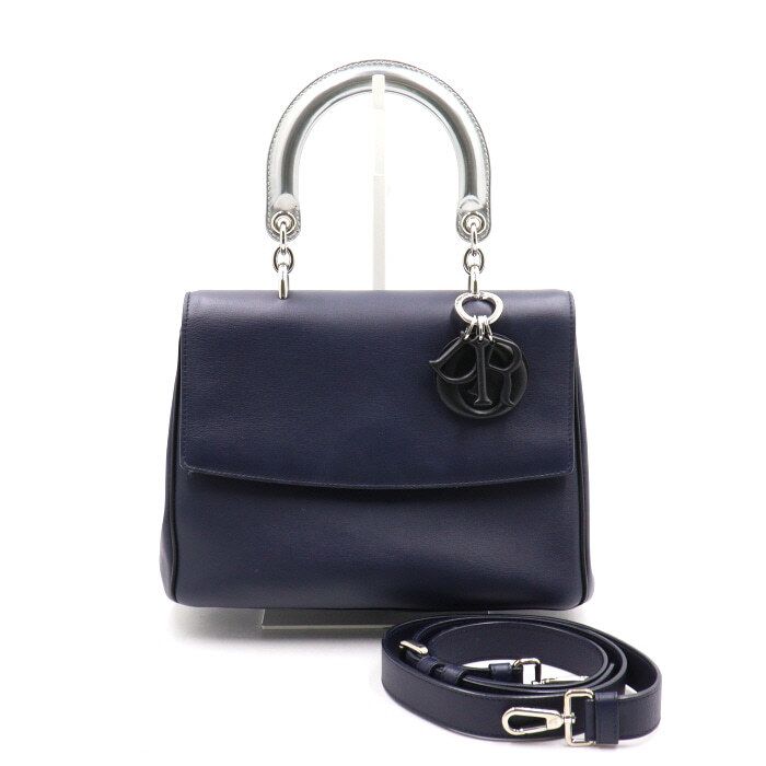 Dior Navy BE Tote Bag Shoulder Bag aa48726