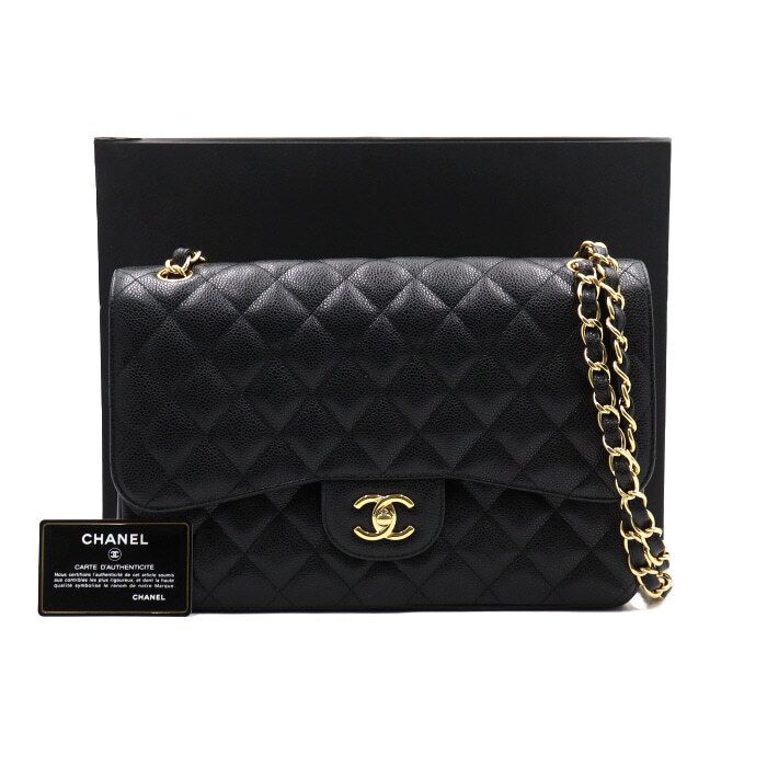 CHANEL Shoulder Bag with Gold Chain aa48525