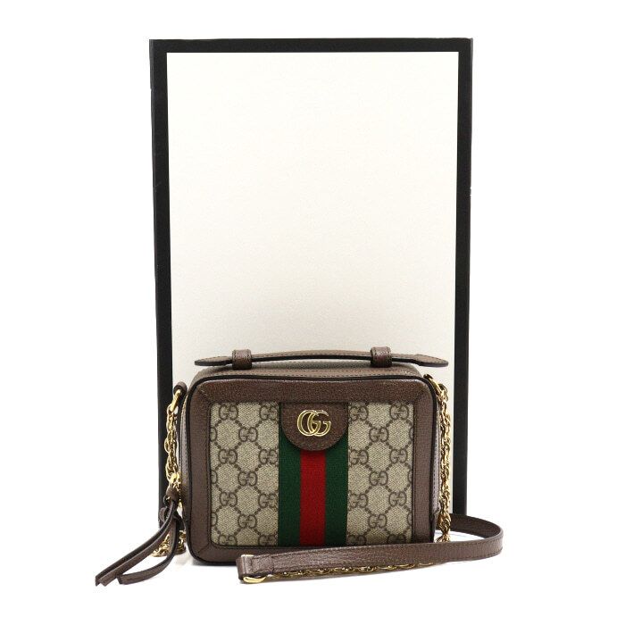 Gucci Supreme Ophidia GG Mini Tote Bag Shoulder Bag Crossbody Bag 602576