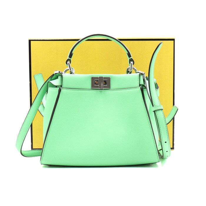 Fendi Mini Tote Bag with Shoulder Crossbody Strap 8BN244