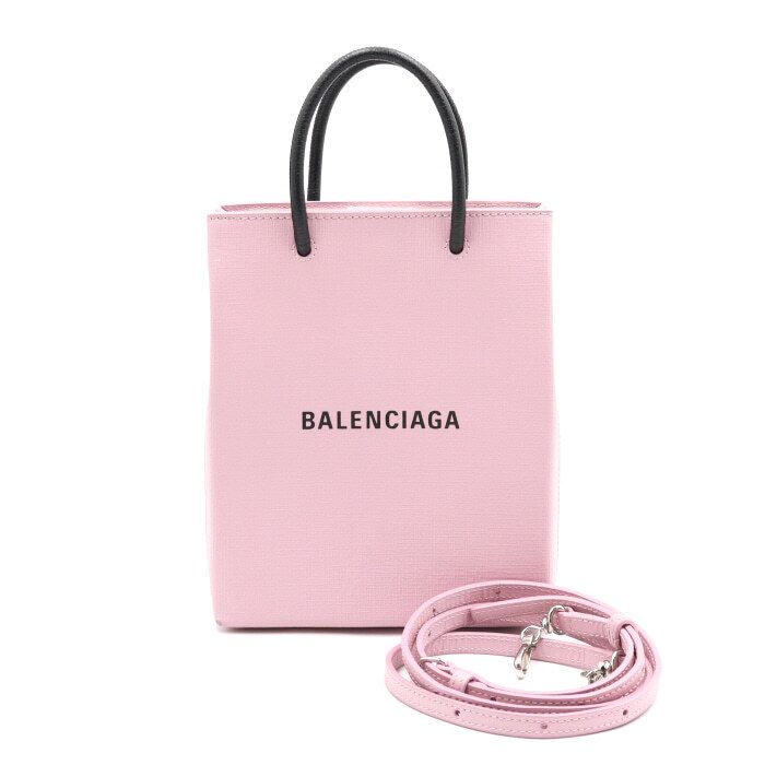 Balenciaga Pink Large Shopping Tote Shoulder Crossbody Bag aa47292