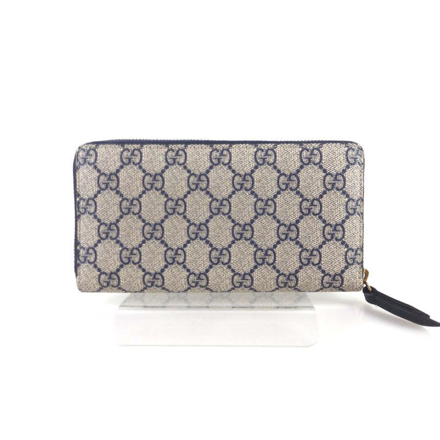 Gucci Supreme Zip Wallet 410102 9397