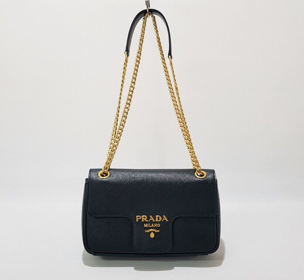 Prada Flap Chain Shoulder Bag 1BD193 by