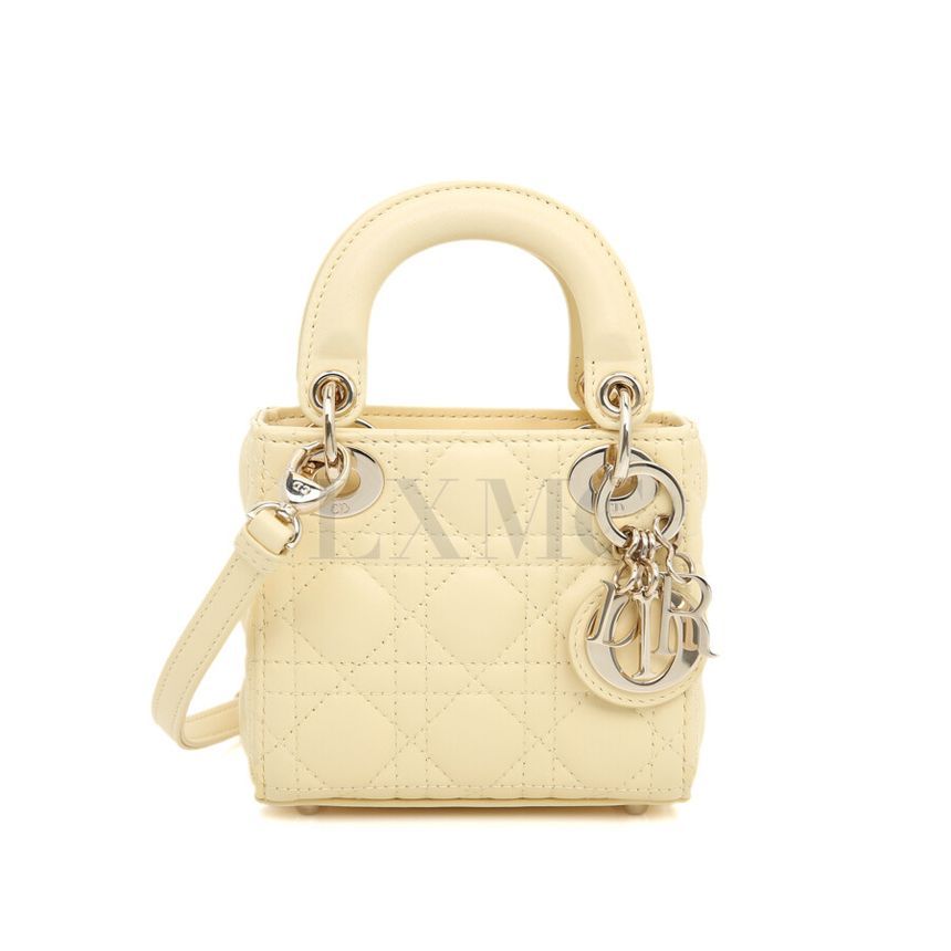 Dior Lady Micro Bag Lemon Canage Cross S0856ONGE