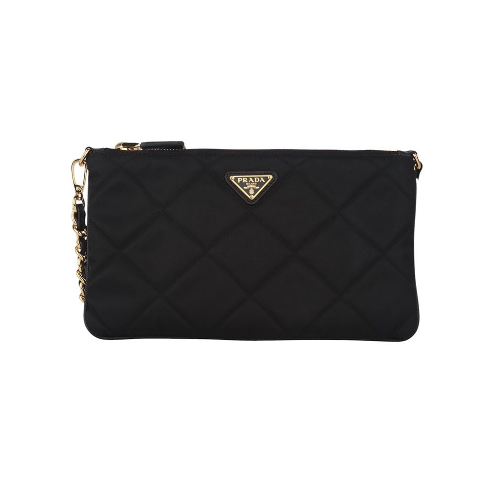 Prada Nylon Quilted Pain Pouch Shoulder Bag 1NI054 Edition 1955 - SKU 34740-1