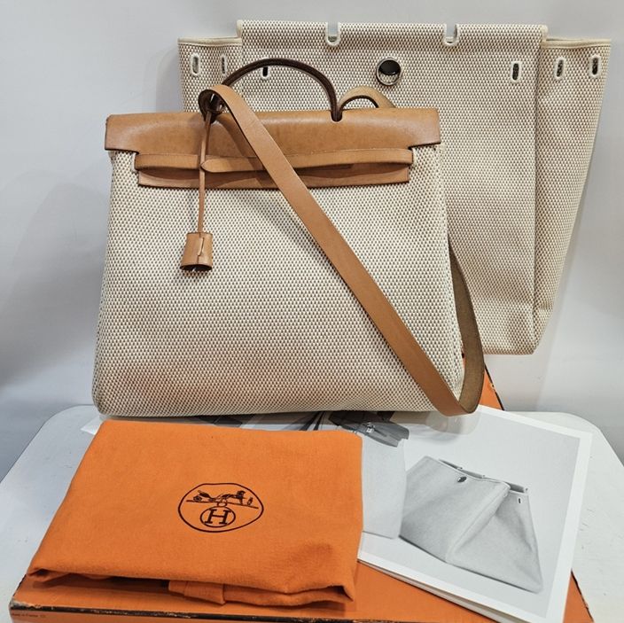 Hermes Extra White Bag 1+1 - SKU: 001