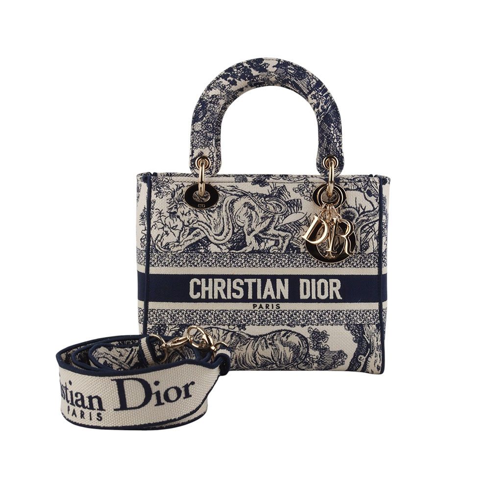 Dior Embroidered Lady Medium Bag 34732