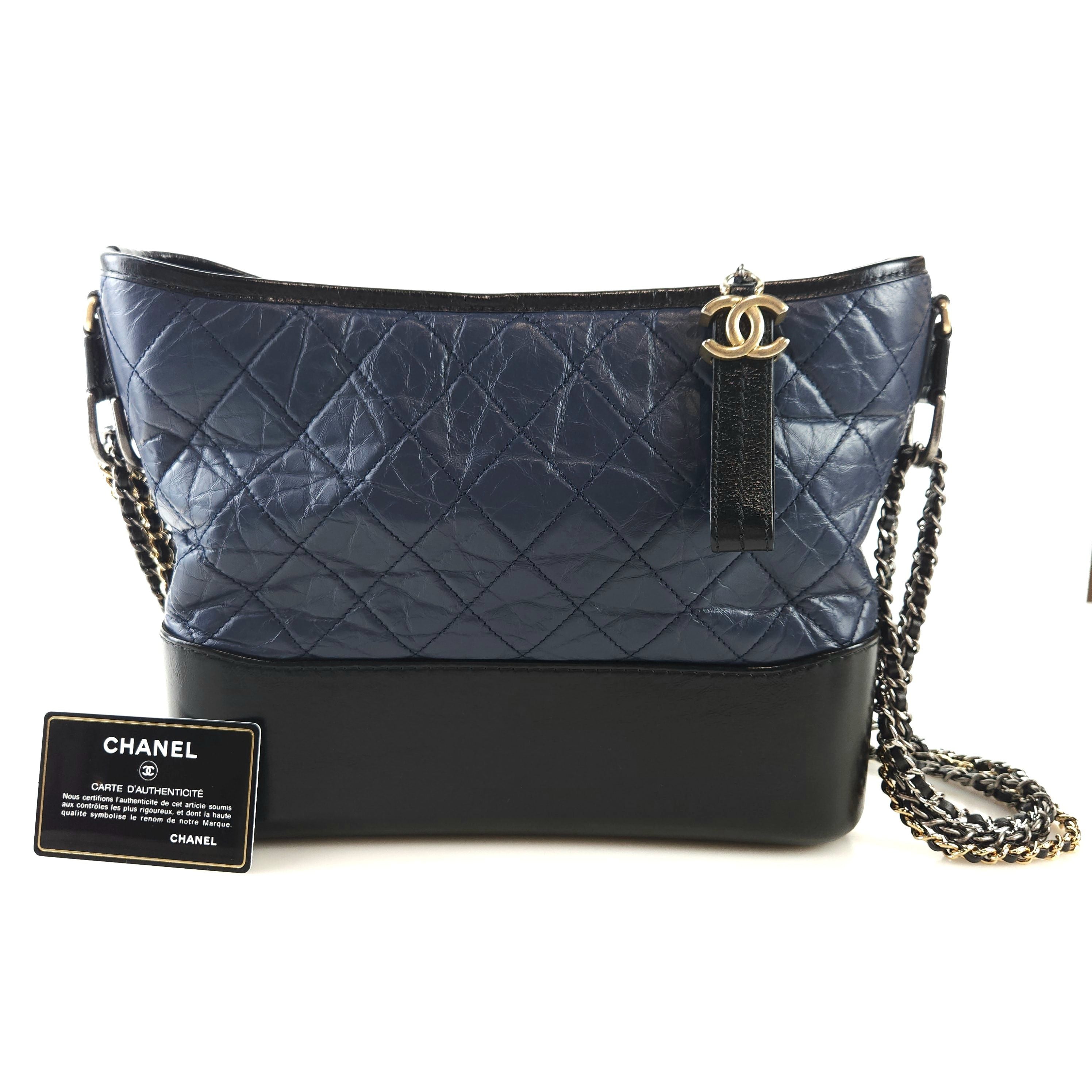 CHANEL Gabriel Hobo Shoulder Crossbag A93824 9348