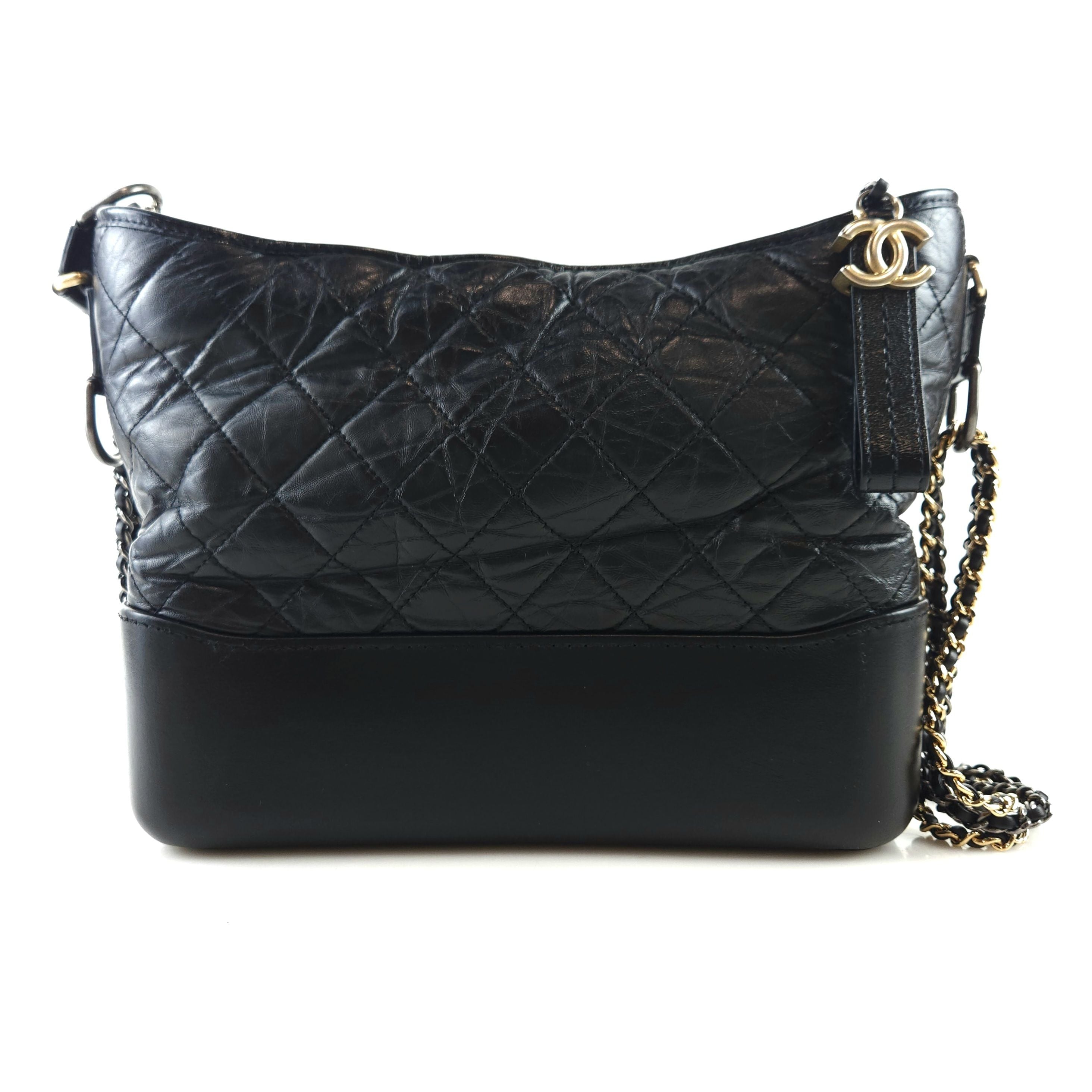 CHANEL Gabrielle Hobo Bag Shoulder Bag Cross Bag A93824 9349