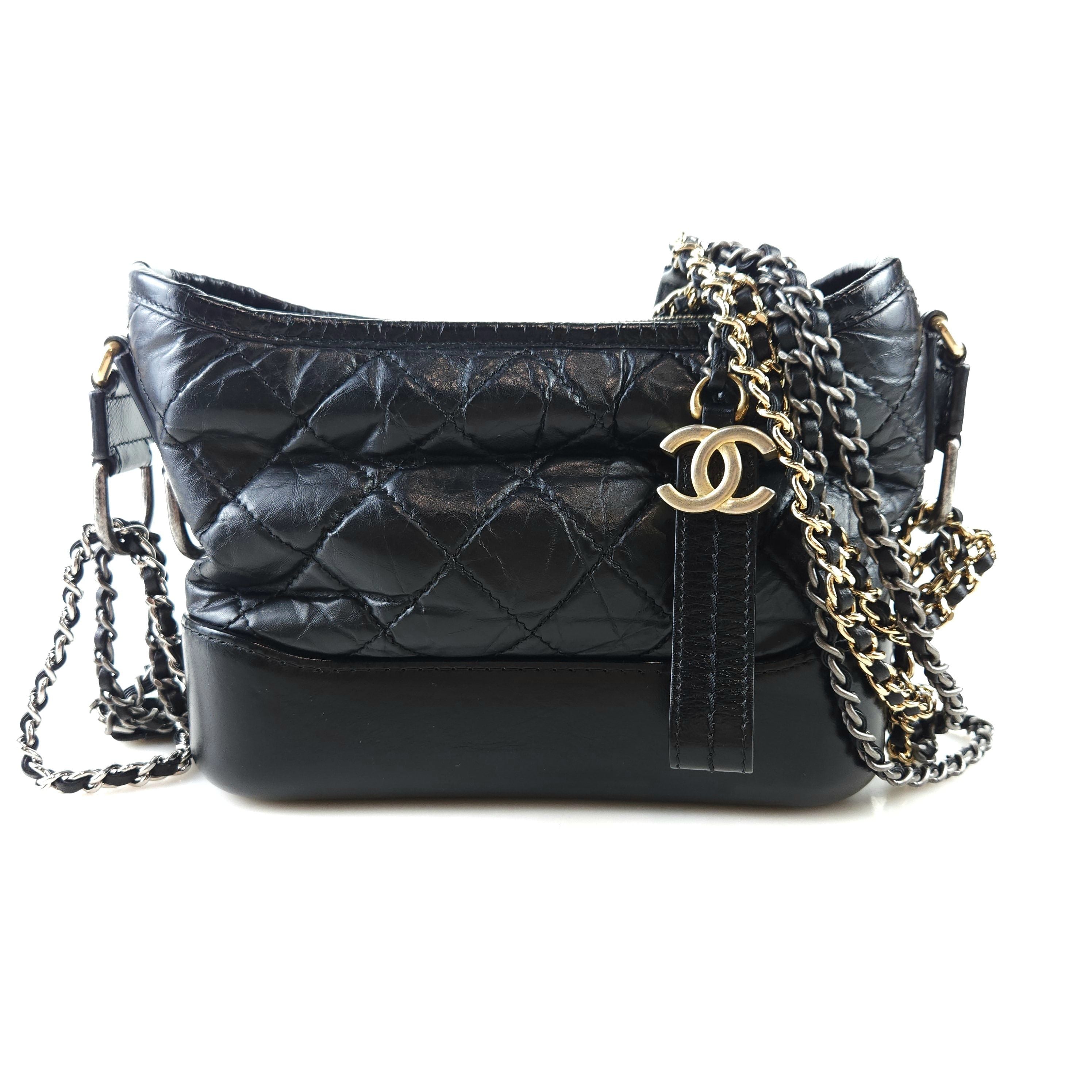 CHANEL Gabriel Hobo Bag Shoulder Bag Cross Bag A91810 9345