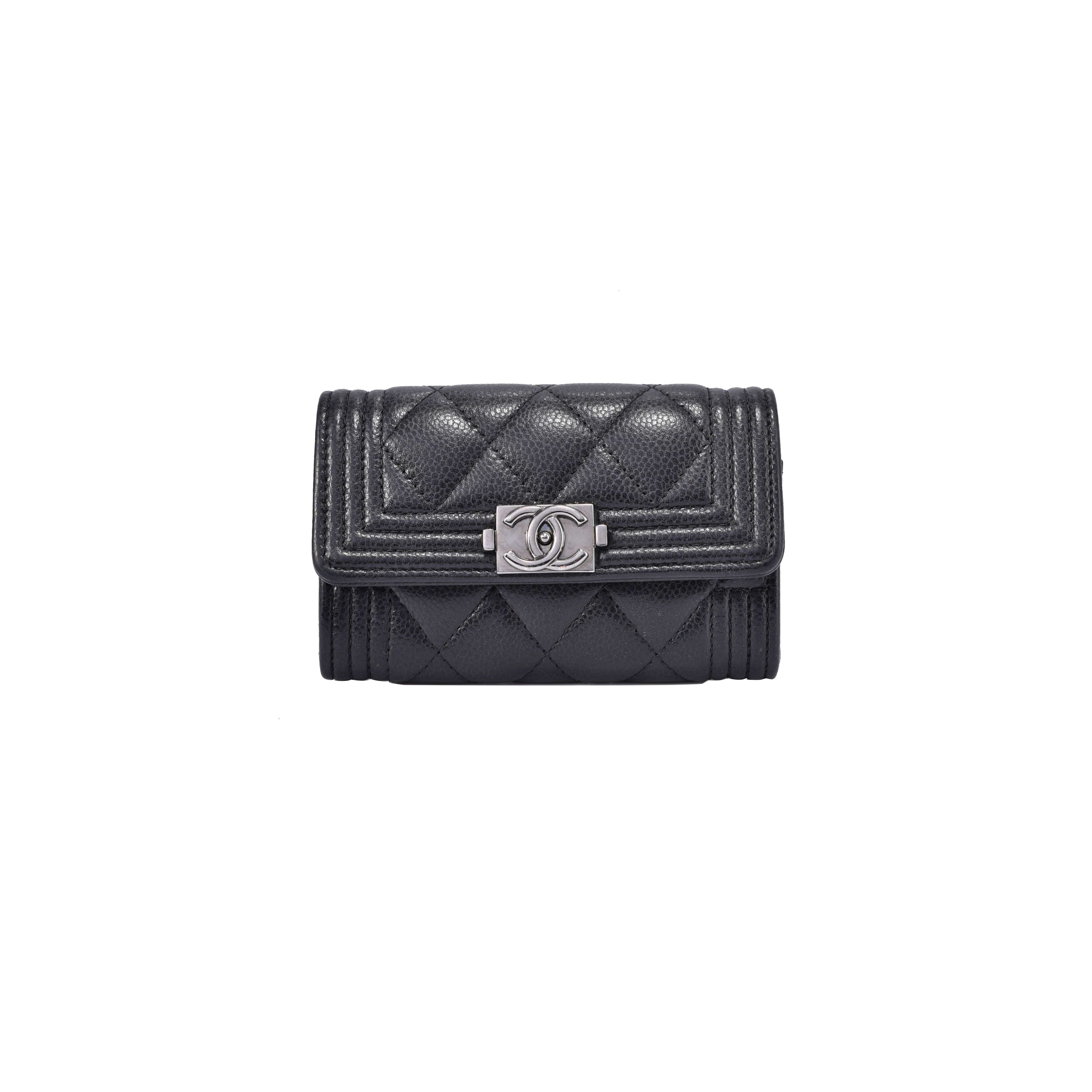 CHANEL Boy Card Wallet 6922
