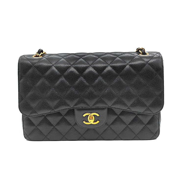 CHANEL Caviar Classic Jumbo Bag L239459