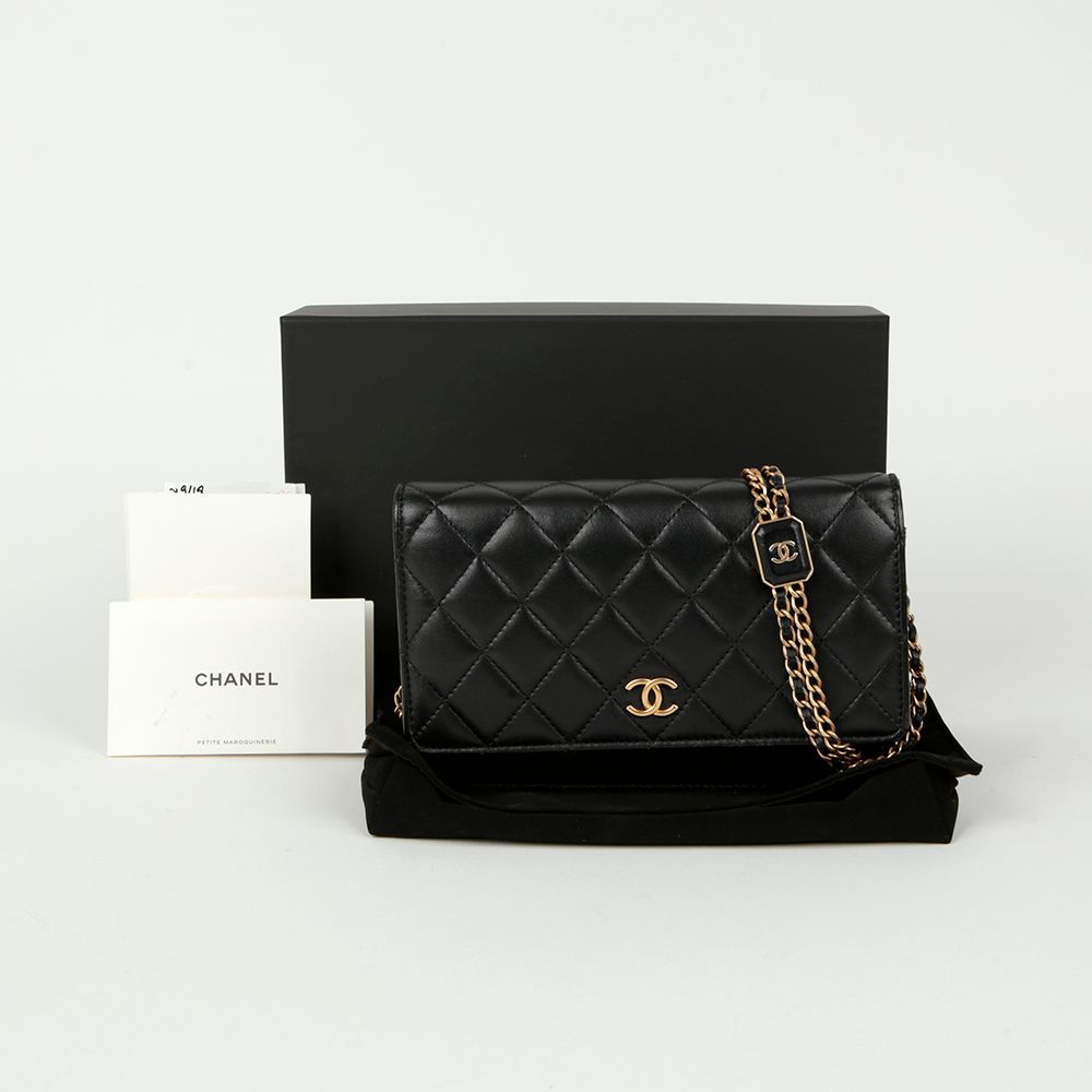 CHANEL Double Strap WOC Crossbody Bag AP2923