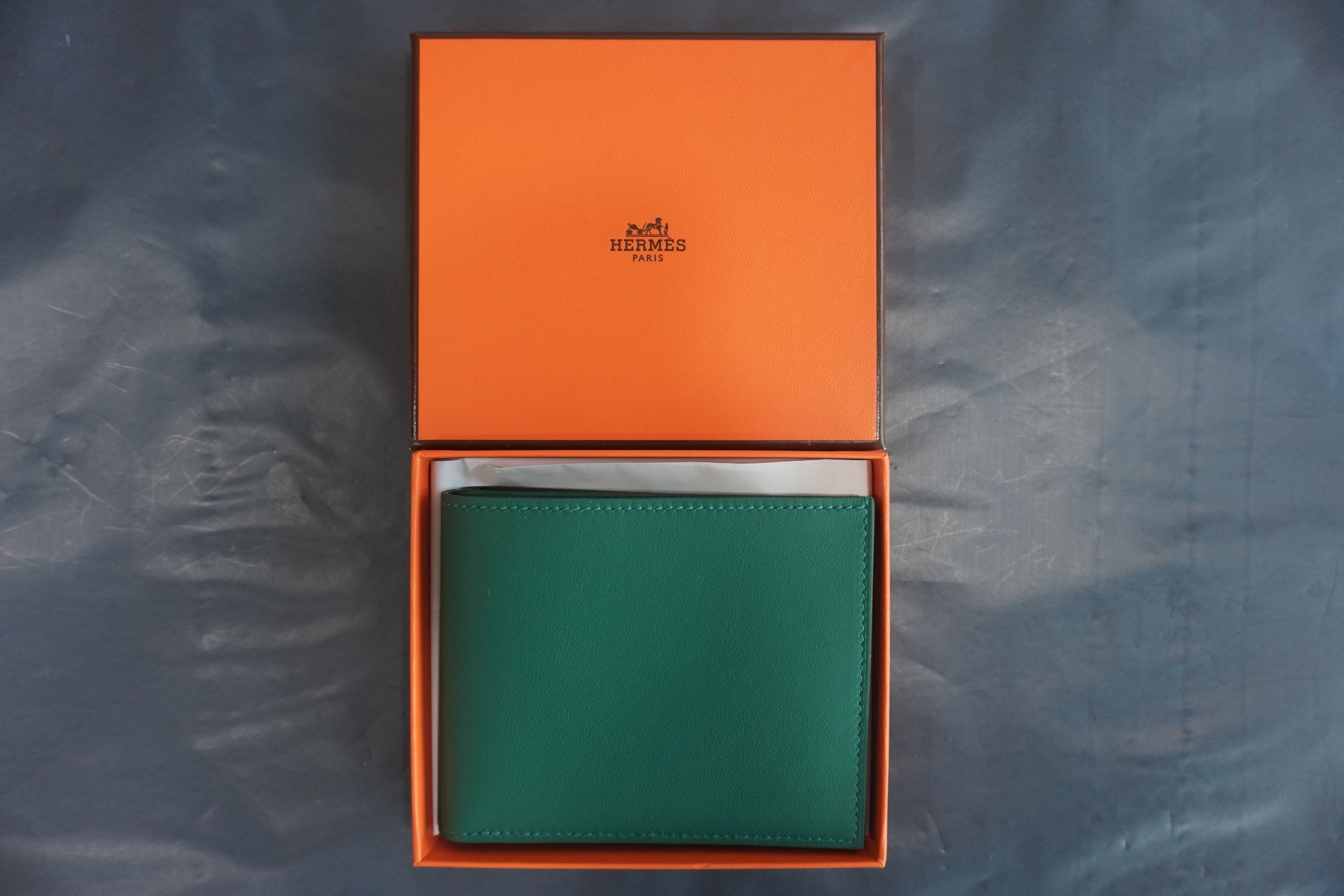 Hermes Twill Wallet H086490CA AB