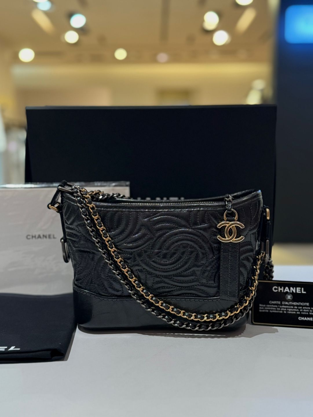 CHANEL Gabrielle Hobo Small Shoulder Bag 28th
