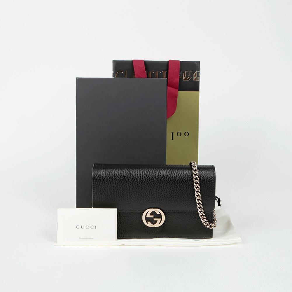Gucci Interlocking Mini WOC Shoulder Crossbody Bag 615523