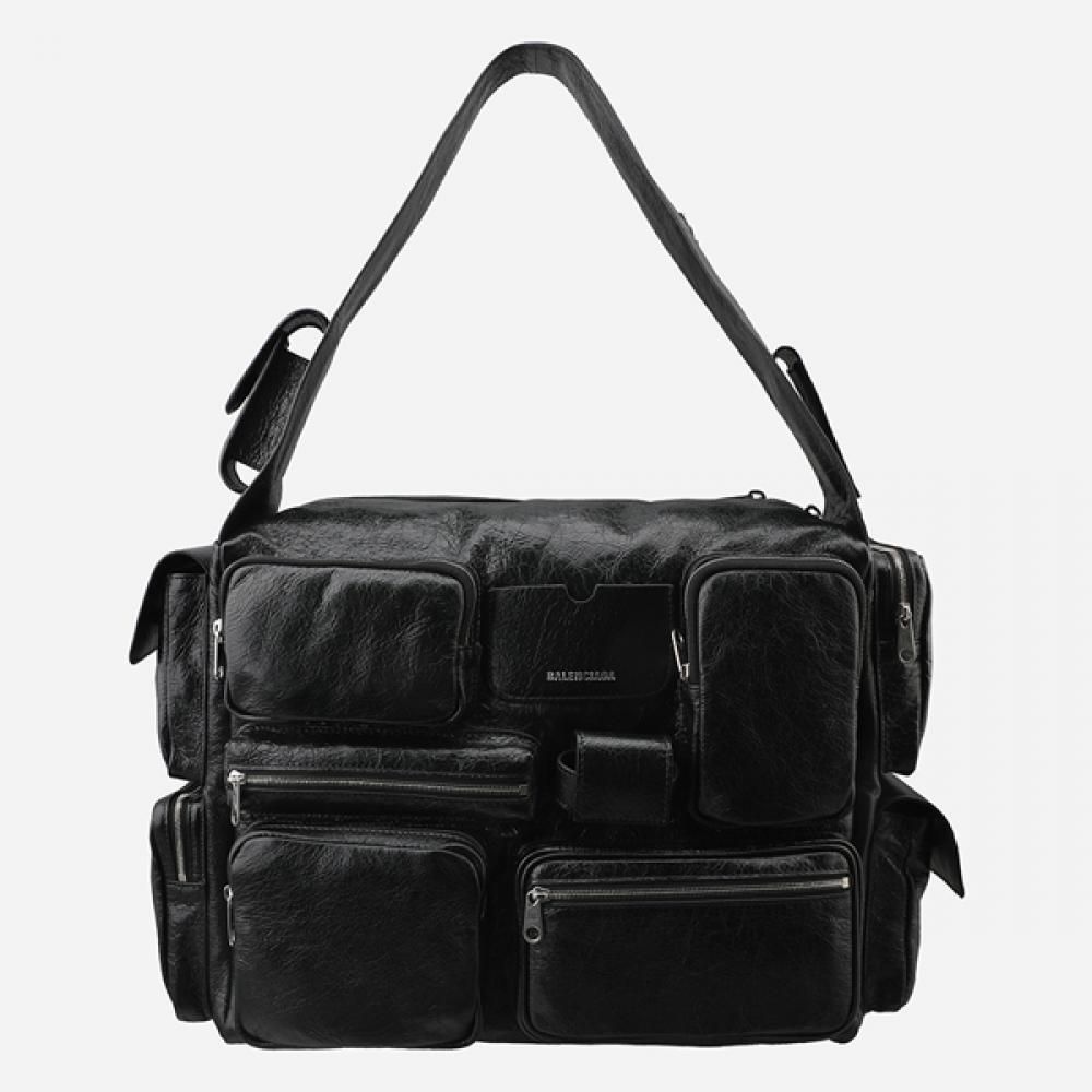 Balenciaga Superbeige Large Sling Bag Black 702168 210C8 1000