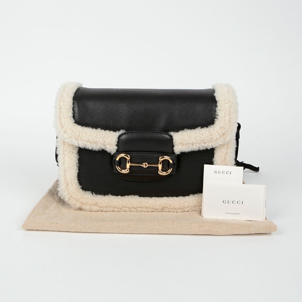 Gucci Small Fur Shearling Shoulder Crossbag 1955 - SKU 602204