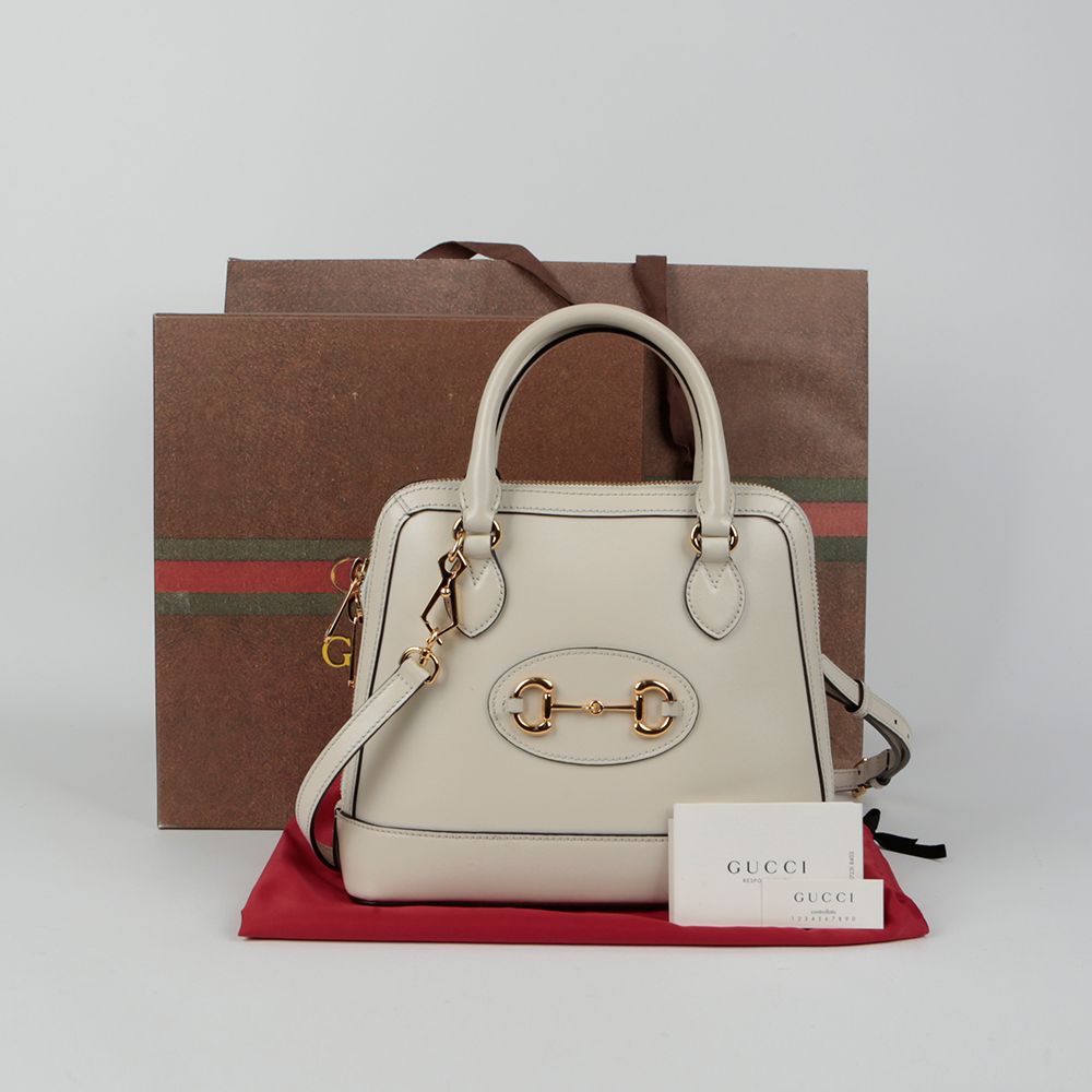 Gucci Horsebit 1955 Small Top Handle Tote Shoulder Bag 621220
