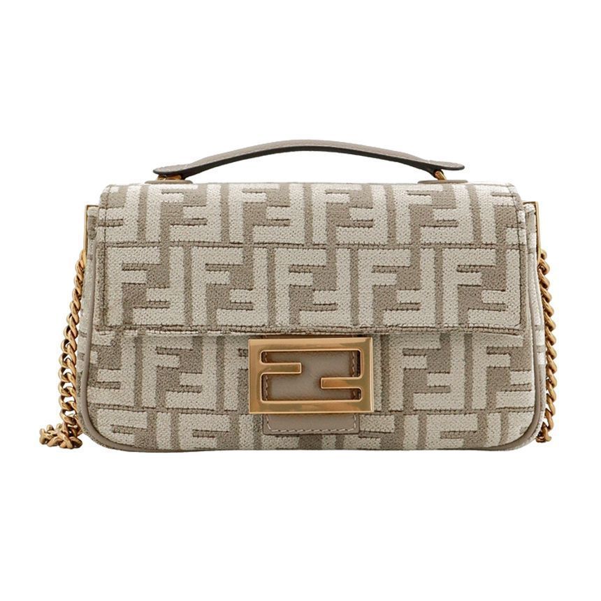 Fendi Medium Chain Bag with Logo 8BR793 AQF4 F1LEY