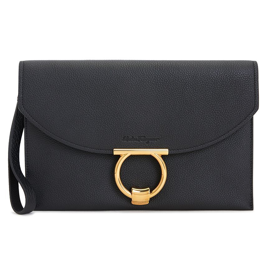 Salvatore Ferragamo Clutch/Pouch Bag 21 H770 BLACK 0720475_1