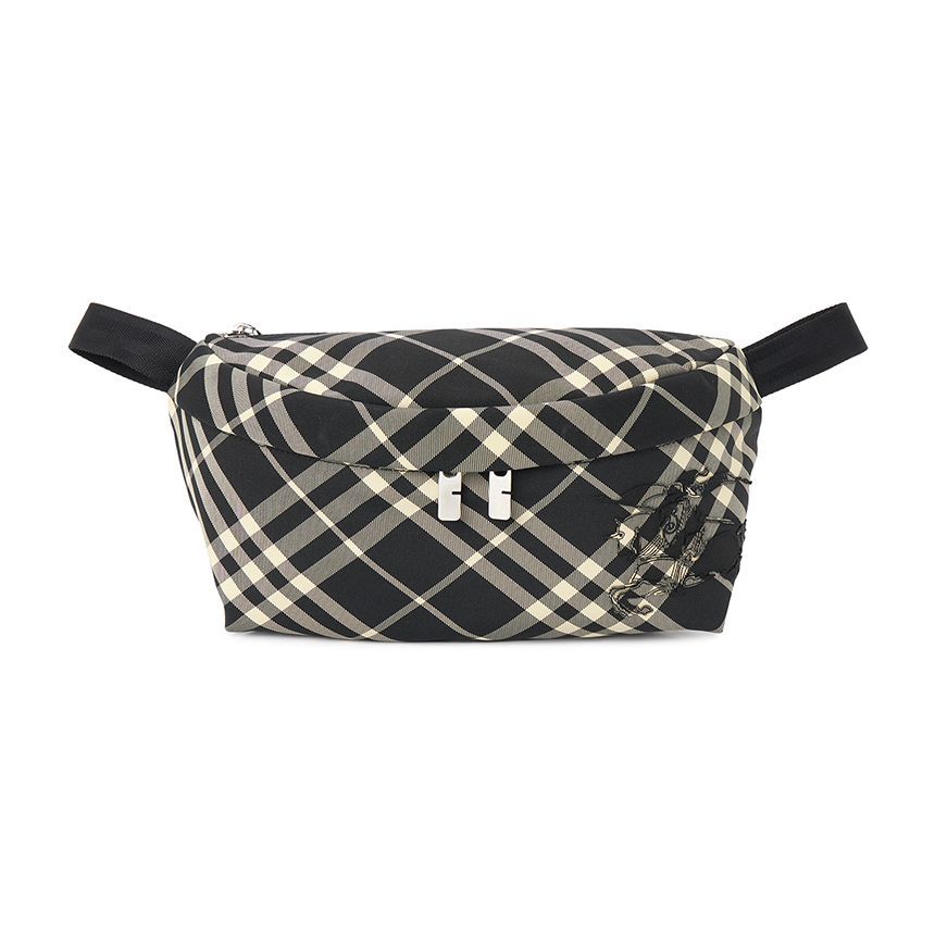 Burberry Men's Check Hip Bag with Essential Features 8093780