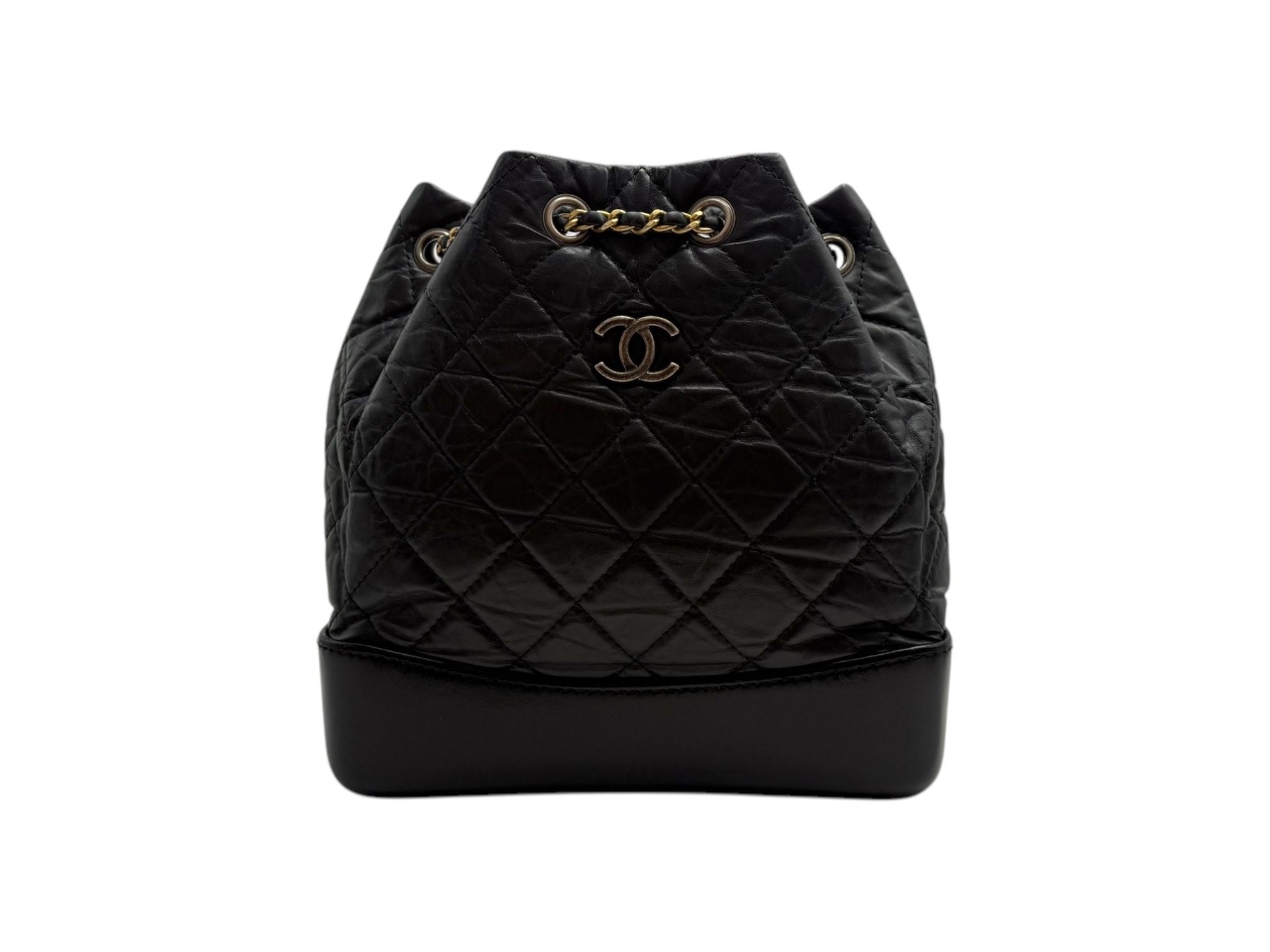 CHANEL Gabriel Backpack Small Black A94485